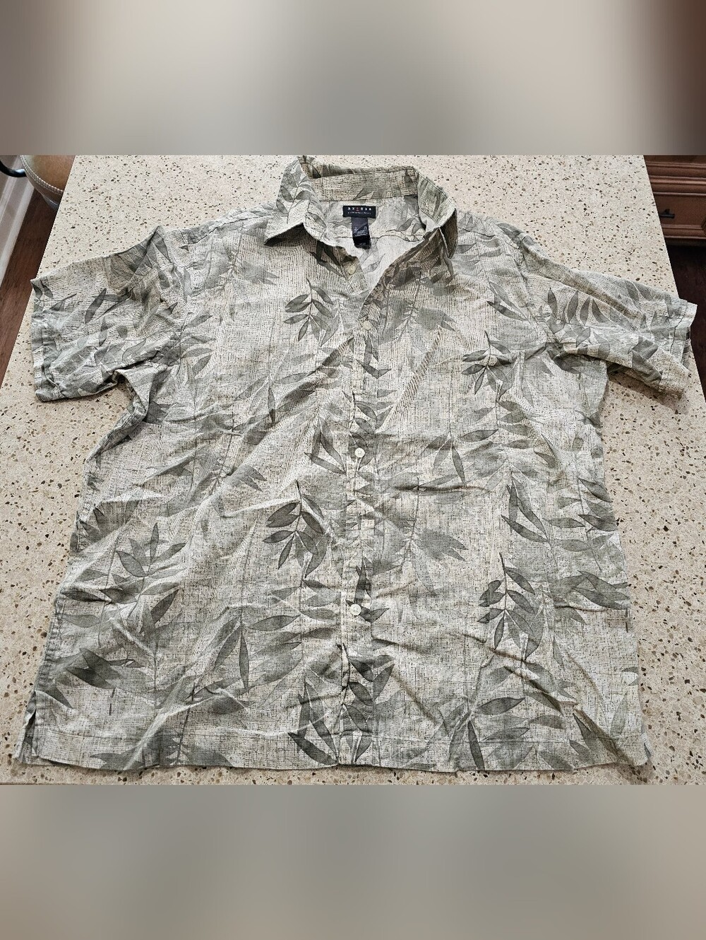 Men's Short-Sleeve Button-Up Shirt